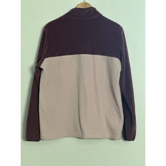 NWT Womens Columbia Fleece Pullover Sz XL 1/4 Snap Purple Benton Springs Jacket - Picture 6 of 7